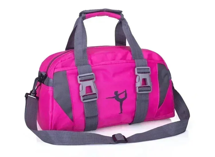 Fitness Waterproof Ballerina Training Shoulder Crossbody Sport Travel Duffel Bag
