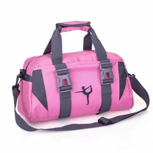 Fitness Waterproof Ballerina Training Shoulder Crossbody Sport Travel Duffel Bag