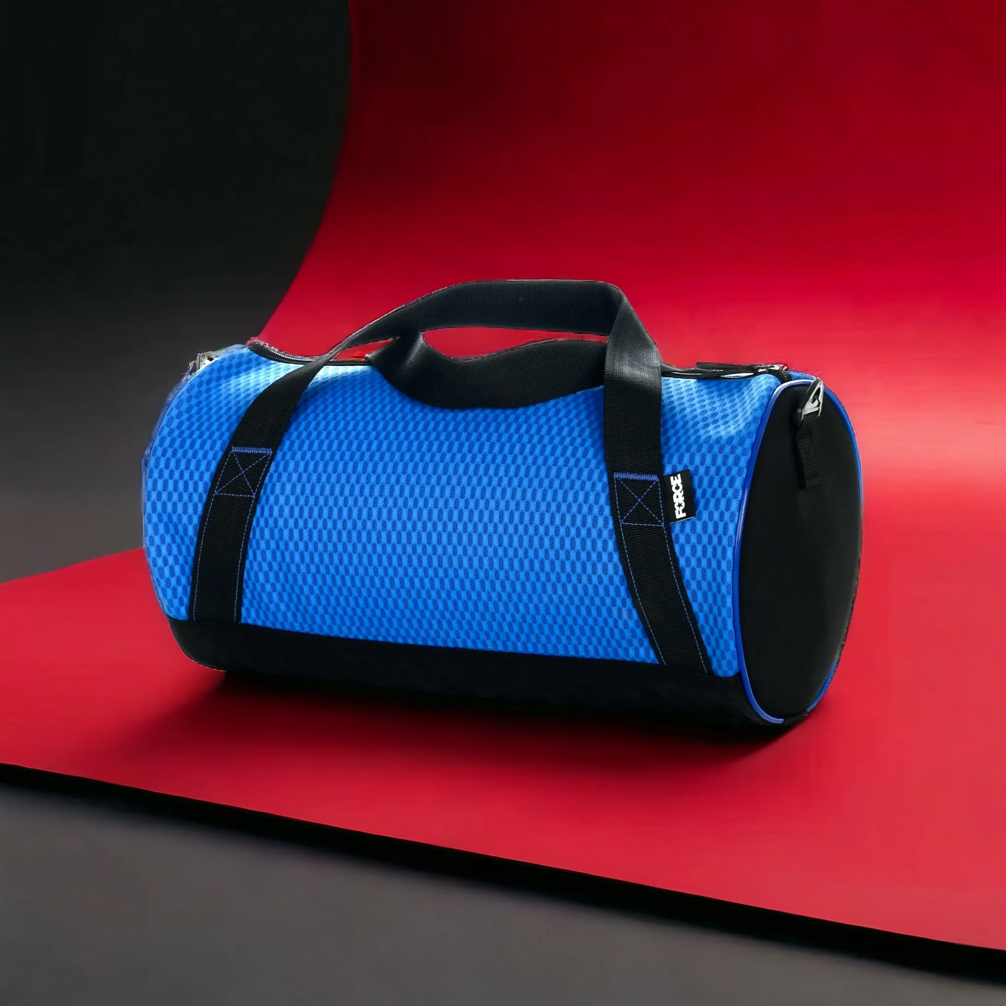 FORCE Sports Bag Mesh-BLUE-GM-115