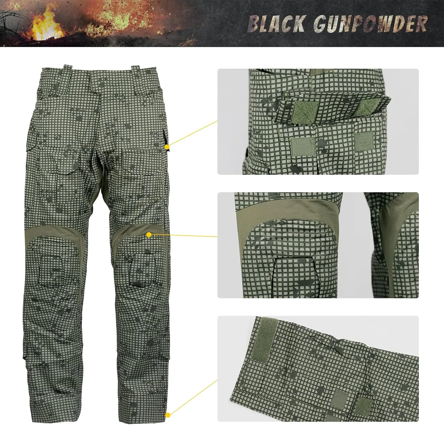 G3 Tactical Combat Pants Military Paintball Airsoft Hunting Hiking Outdoor