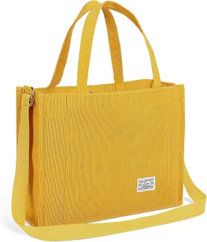 GAEKEAO Corduroy Tote Bag for Women Hobo Crossbody Bag Purse Shoulder Handbags Satchel Bag