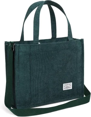GAEKEAO Corduroy Tote Bag for Women Hobo Crossbody Bag Purse Shoulder Handbags Satchel Bag