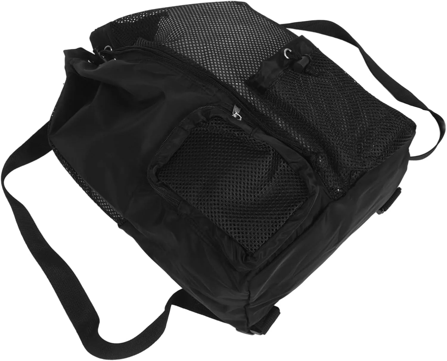 GALPADA Swim Mesh Bags for Swimmers Waterproof Drawstring Backpack Beach Bags Backpack with Mesh Drawstring Design Gym and Beach Use