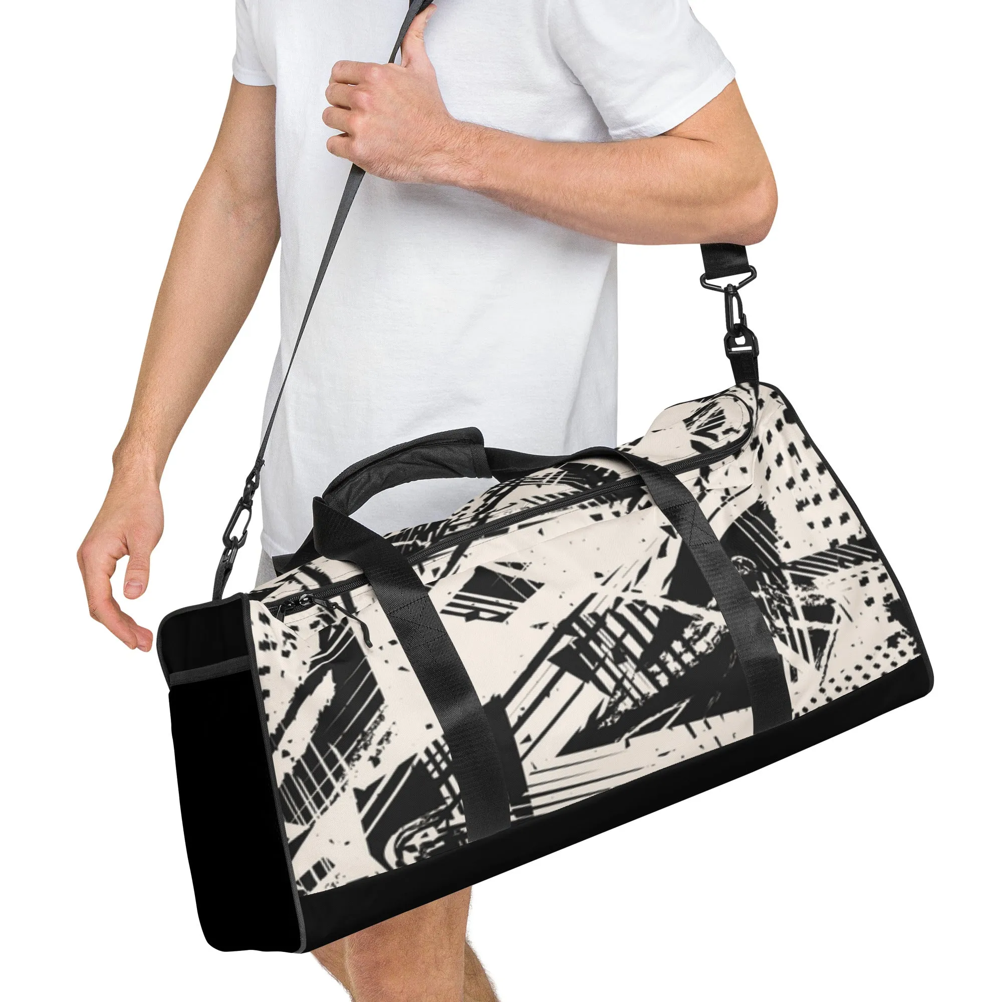 Geo Art Mural - Duffle Bag