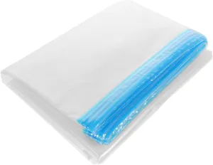 GLEAVI Large Seal Bag for Storage Space Saving for Bedding and Clothes Design with Dual Zipper and Leak Valve for Moving and Travel Random Color