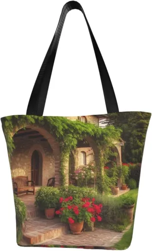 Gorgeous Yard printed Shoulder bag Canvas Shopping Bag Fashion Handbag
