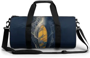 Gym Bag for Men Women Surfboard Duffel Bag Overnight Bag with Compartment Gym Sackpac