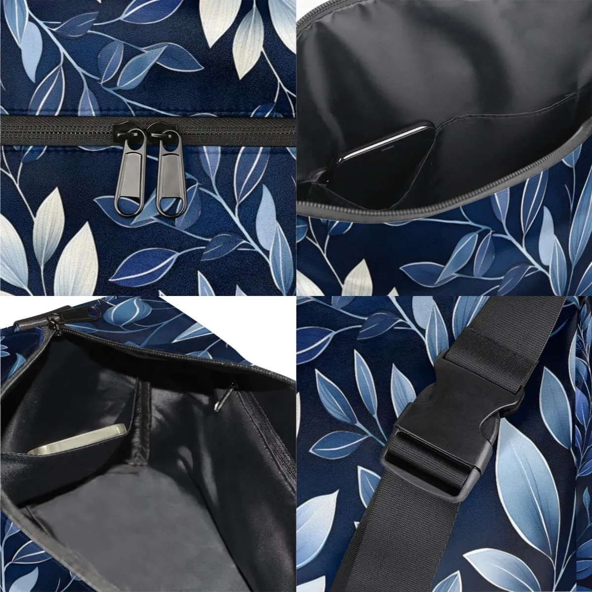 Gym Bags for Men 14.8 Inch Lightweight Carry On Bags for Airplanes Waterproof Duffle Bag for Travel, Exquisite Vivid Print Flora