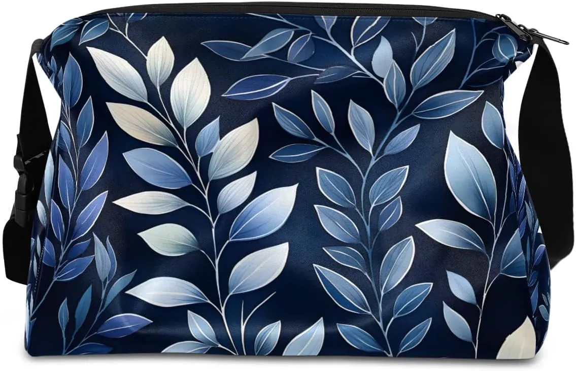 Gym Bags for Men 14.8 Inch Lightweight Carry On Bags for Airplanes Waterproof Duffle Bag for Travel, Exquisite Vivid Print Flora