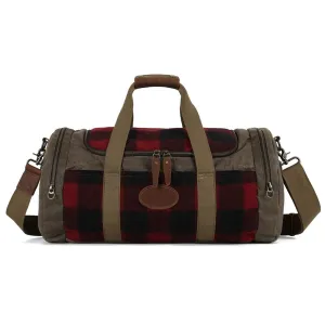 Handmade Vintage Waterproof Canvas Travel Duffel Bag