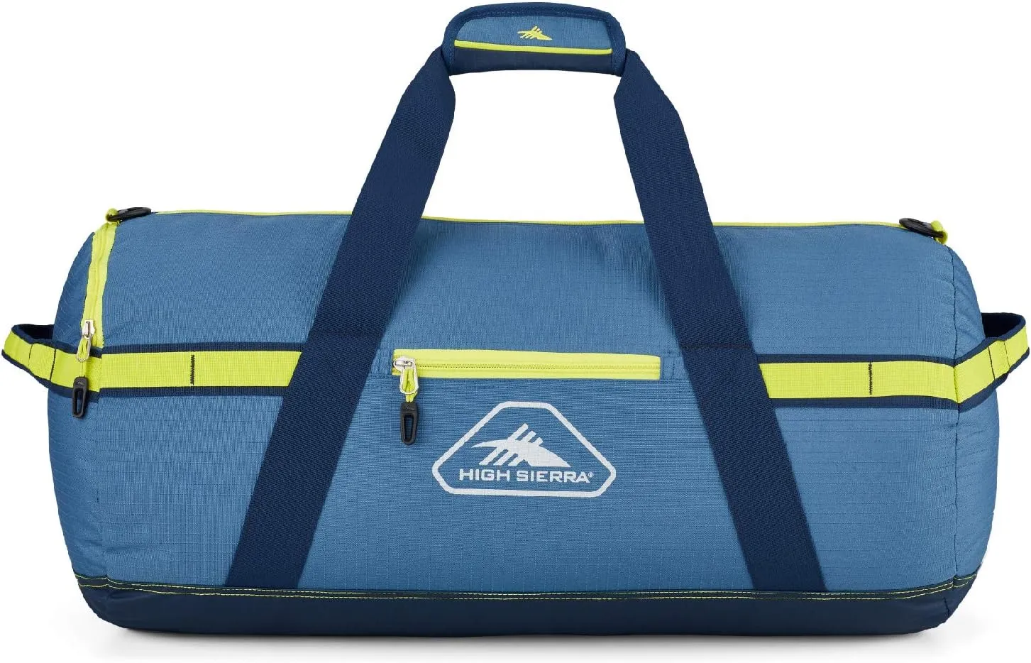 High Sierra Packed Cargo Duffel Bag, Graphite Blue/Rustic Blue/Glow, Medium (30inches)