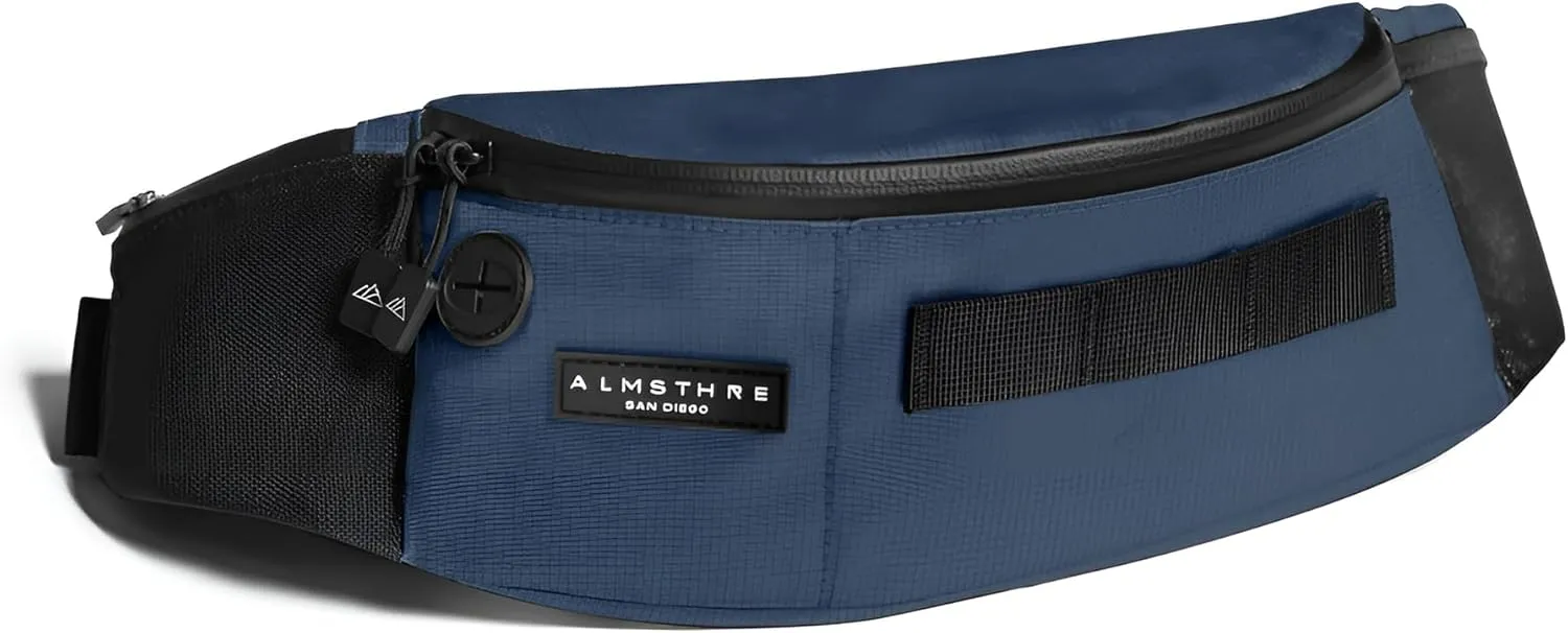 Hip Pack - Cosmic Blue | Durable & Waterproof Fanny Pack for Cyclists | Adjustable Fit with Organized Storage | Recycled Ripstop Nylon for Biking, Hiking, and Everyday Carry