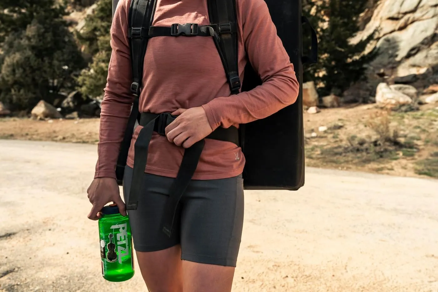 IBEX Merino Wool Women's Springbok Sun Hoodie with UPF 35  Protection | Breathable & Quick-Dry Outdoor Shirt with Thumbholes