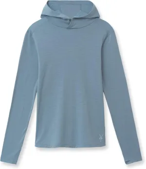 IBEX Merino Wool Women's Springbok Sun Hoodie with UPF 35  Protection | Breathable & Quick-Dry Outdoor Shirt with Thumbholes