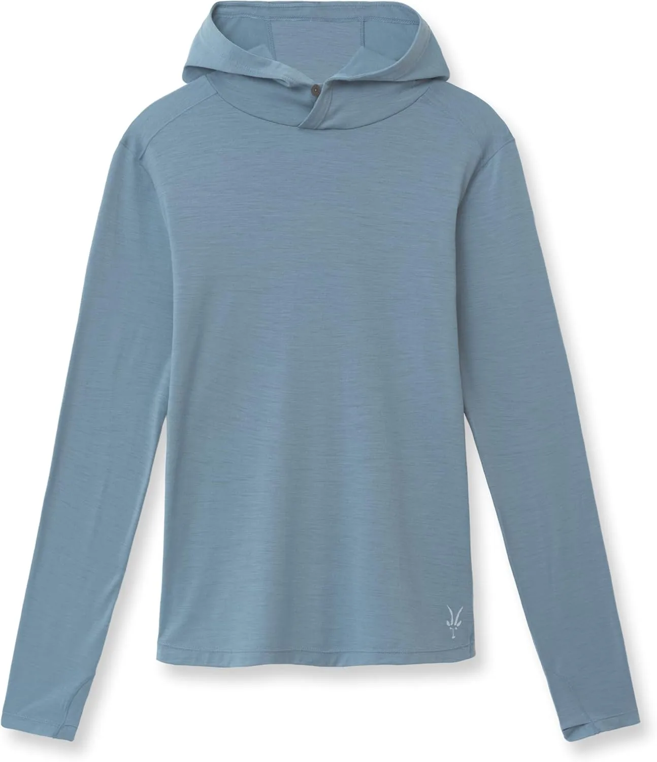 IBEX Merino Wool Women's Springbok Sun Hoodie with UPF 35  Protection | Breathable & Quick-Dry Outdoor Shirt with Thumbholes