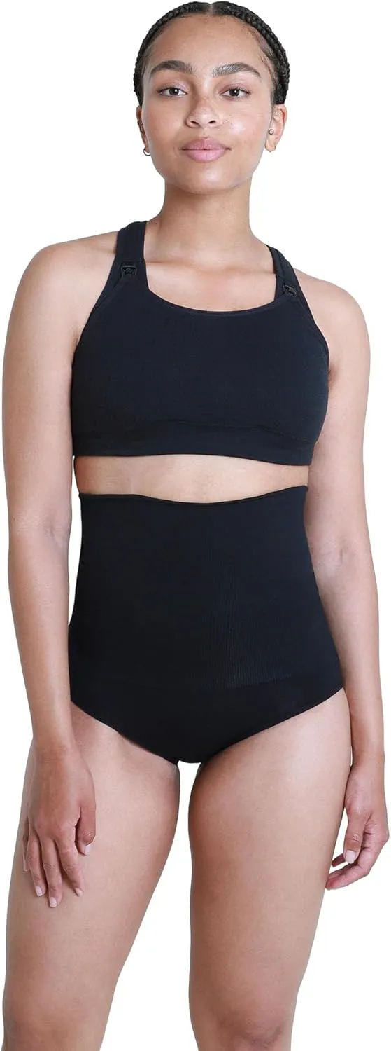 Ingrid & Isabel Basics - Postpartum Compression Underwear - Seamless High Waisted Underwear - Over the Belly Fit
