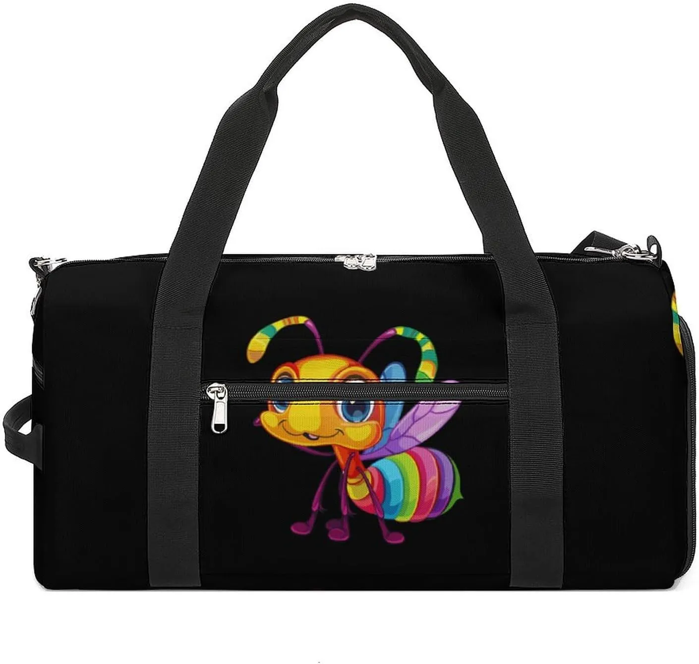 Insect Ant Gym Bag for Women Men Lightweight Duffel Bag Travel Tote Bag Sports Bag with Shoulder Strap