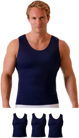Insta Slim ISPRO Slimming Muscle Tank Top Shapewear Compression Shirt for Men (Made in The USA)