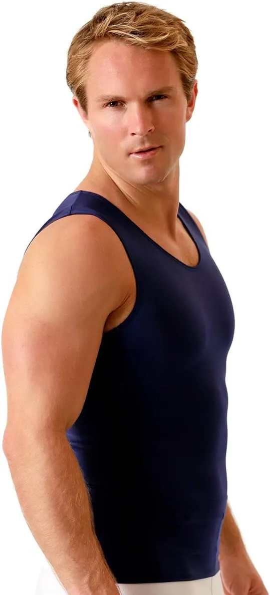 Insta Slim ISPRO Slimming Muscle Tank Top Shapewear Compression Shirt for Men (Made in The USA)