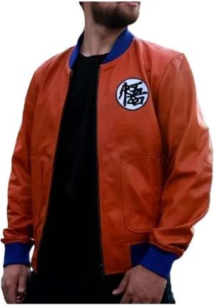 JACKETZONE Mens Future Trunks Costume Biker DB Rider Purple Leather Jacket