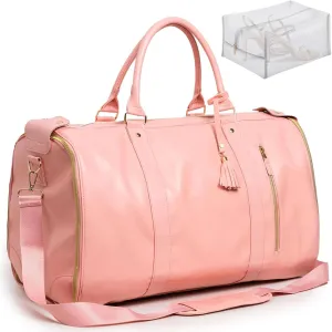 Jenni Bag, Jenni Bag Travel Bag with Wheels, Jenni Travel Bag (Pink)