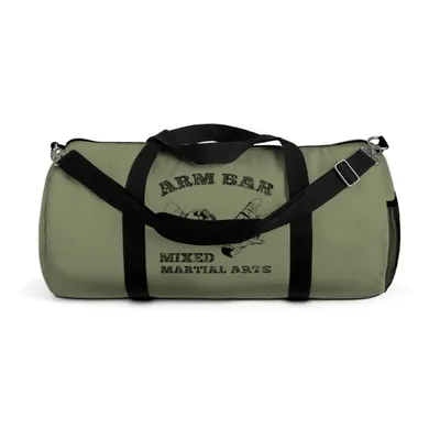 Jiu Jitsu Bag, BJJ Bag, MMA Gear Bag, Arm Bar Large Duffel Bag, Size 23"x12"x12" Sports Bag