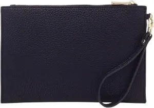 JNB Faux Leather Flat Wristlet with Card Sleeves