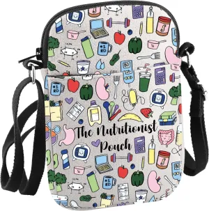 JNIAP Dietary Team Gift Nutritionist Crossbody Bag Healthy Eating Gift Dietitian Gift