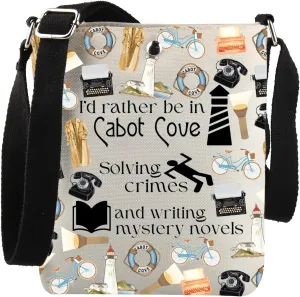 JNIAP Mystery Lovers Gift Murder TV Show Inspired Crossbody Bag Mystery Fans Gift For Her