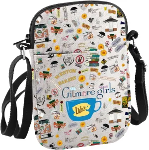 JNIAP TV Show Merchandise Lorelai Gil-more Crossbody Bag Luke’s Fans Gift For Mom Daughter Friend