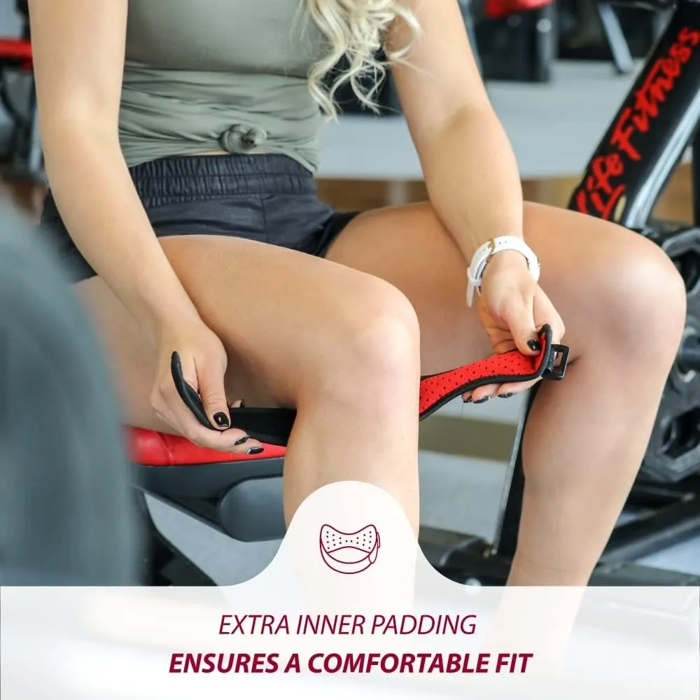 KARM Plus Size Knee Brace for Women & Men Plus Size - Patella Band - Patellar Tendon Support Strap for Jumpers Knee Pain, Basketball, Sports, Obese (XXL/3XL/4XL/5XL/6XL, Single Strap, Black)