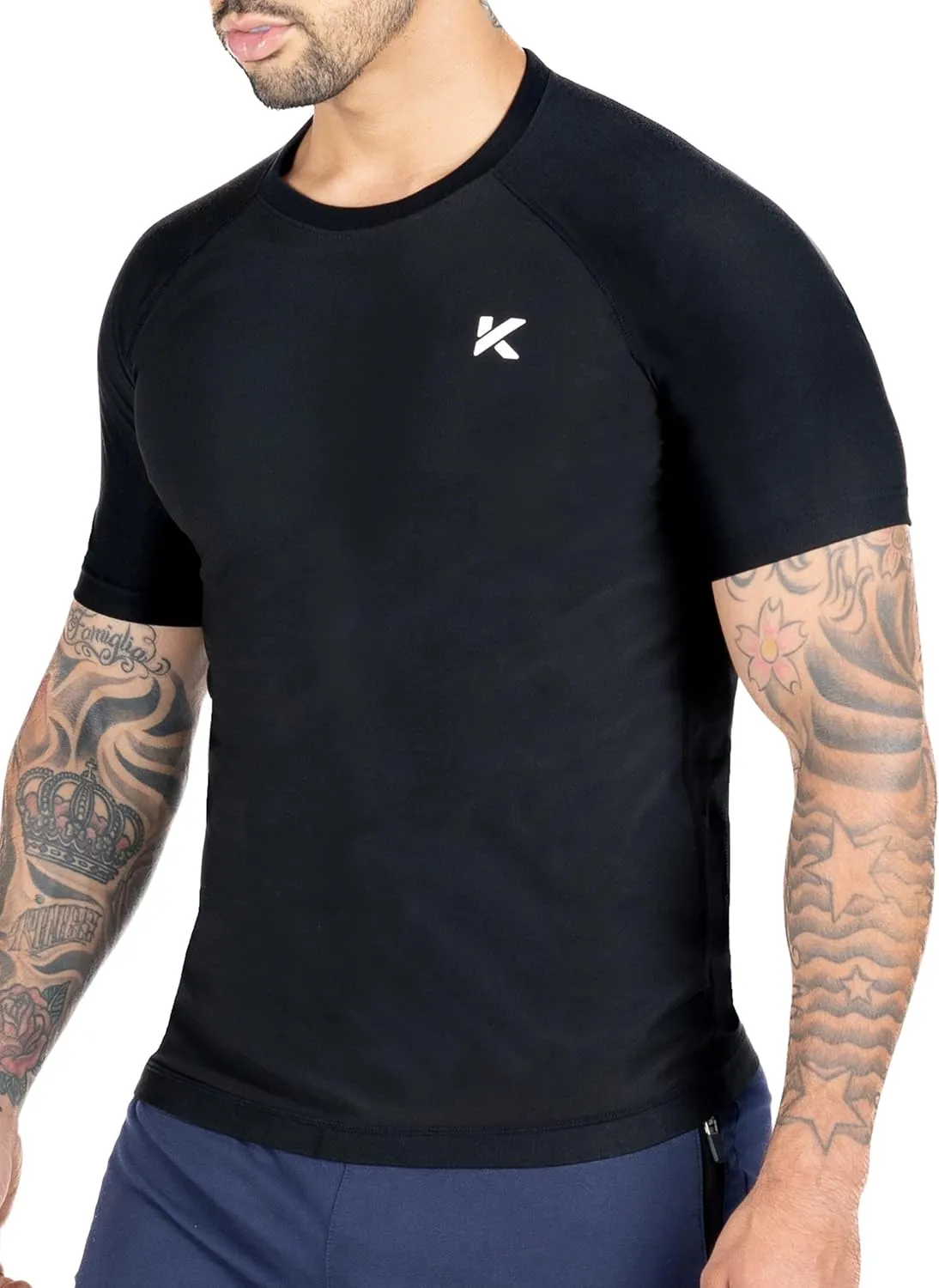 Kewlioo Men's Sauna Suit Shirt - Heat Trapping Sweat Compression Vest, Shapewear Top, Gym Exercise Versatile Shaper Jacket