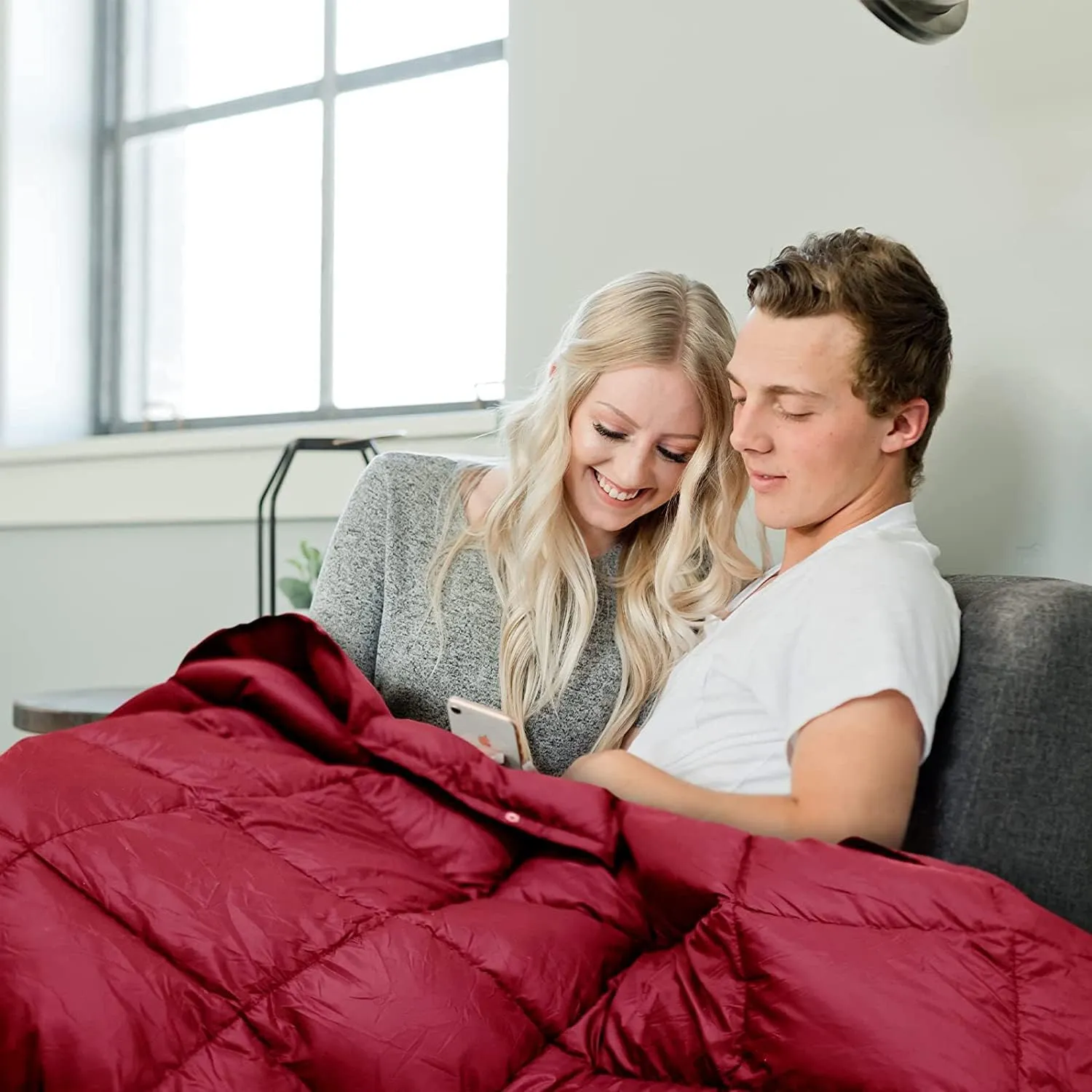 KingCamp Puffy Blanket for Camping, Warm Down Alternative Outdoors Indoors Quilt, Lightweight Compact Packable Windproof Blankets for Stadium, Airplane, Travel, Picnics, Backpacking