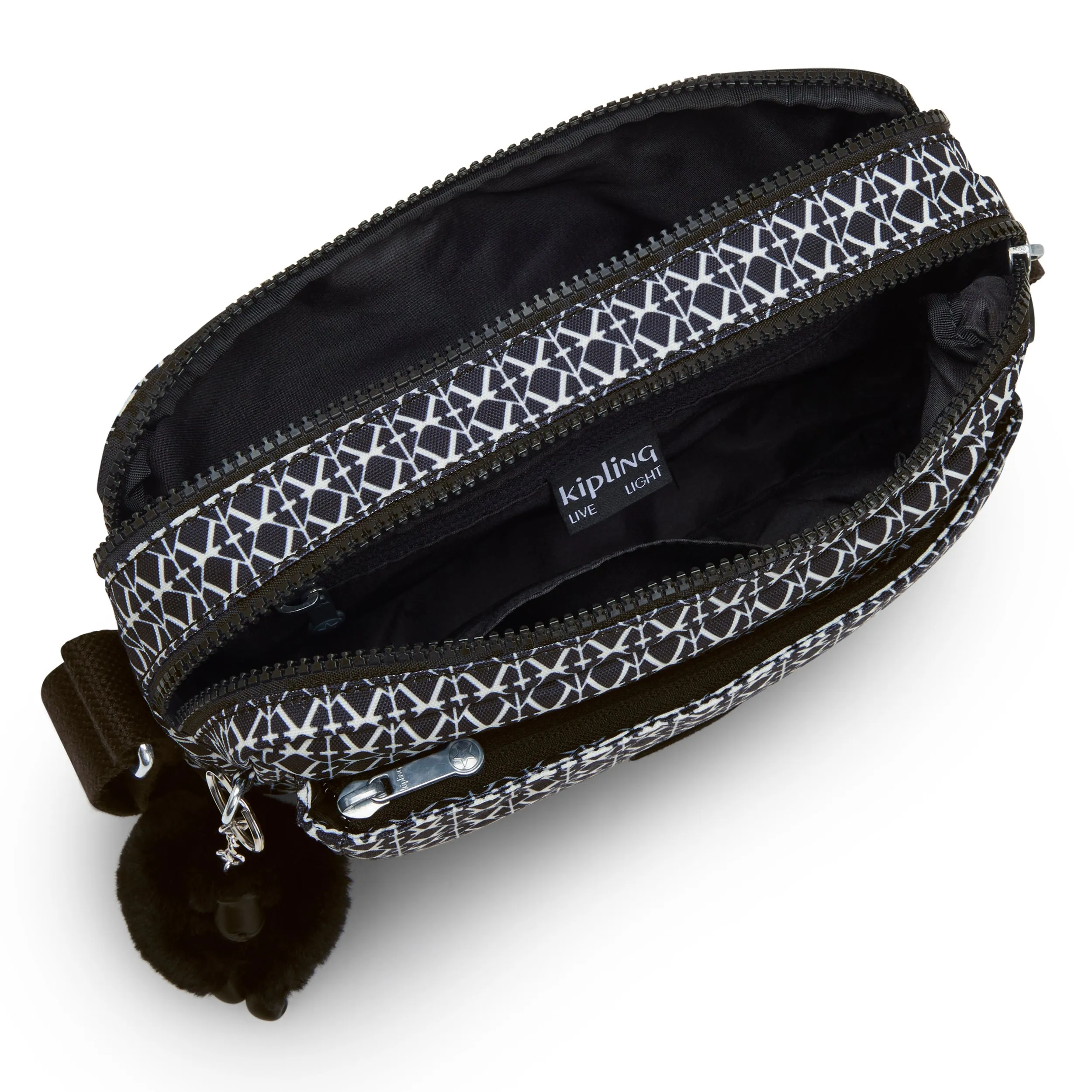 KIPLING-Abanu M-Medium crossbody-Signature Print-I6237-DD2