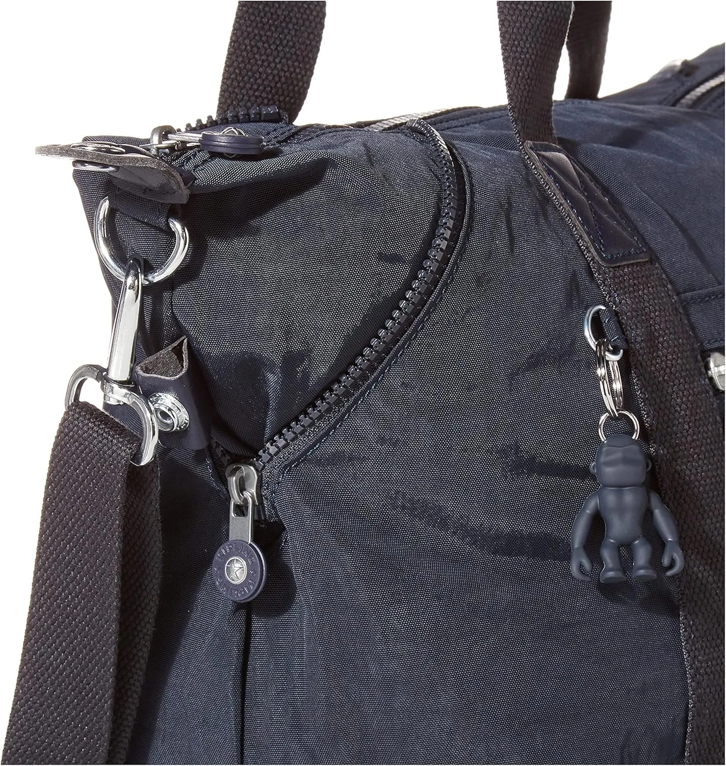 Kipling womens Art Metallic Handbag, Metallic Pewter