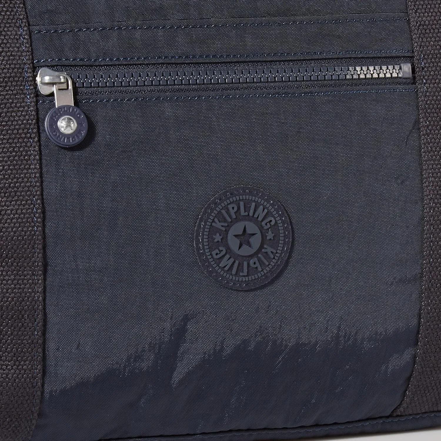 Kipling womens Art Metallic Handbag, Metallic Pewter