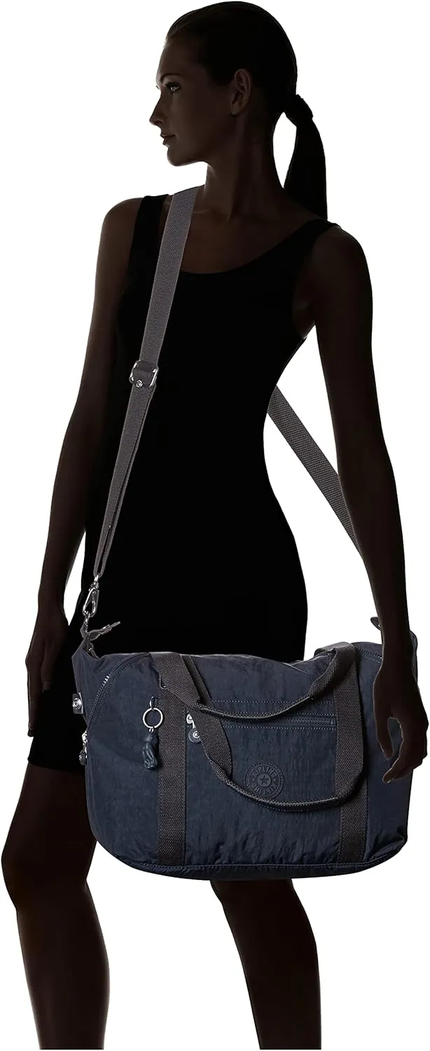 Kipling womens Art Metallic Handbag, Metallic Pewter
