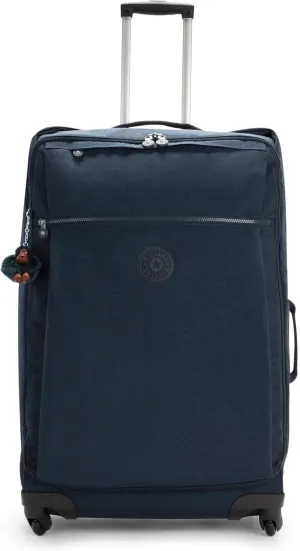 Kipling Women's Darcey Large 29-Inch Softside Checked Rolling Luggage, 360 Degree Spinning Wheels