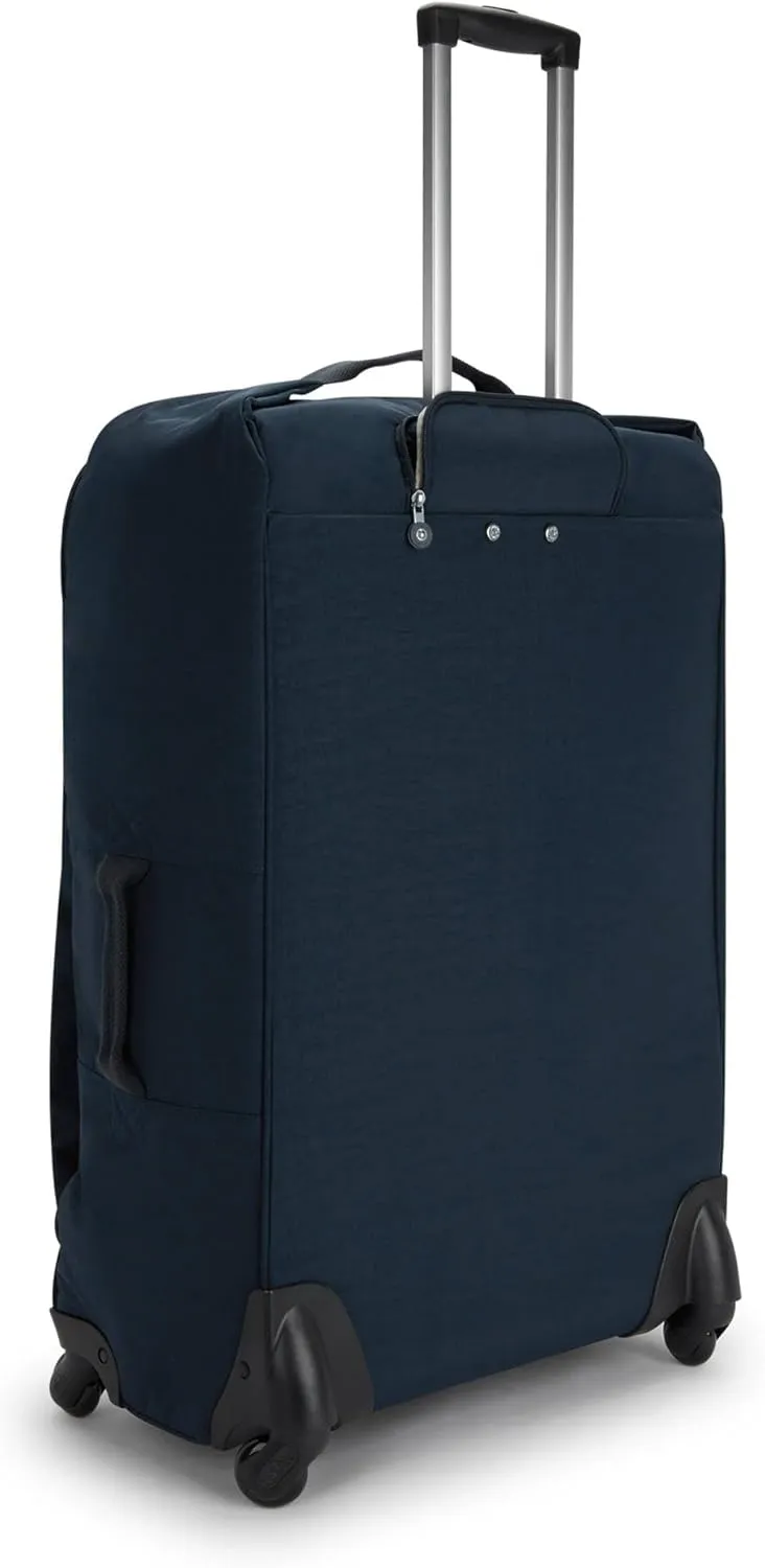 Kipling Women's Darcey Large 29-Inch Softside Checked Rolling Luggage, 360 Degree Spinning Wheels