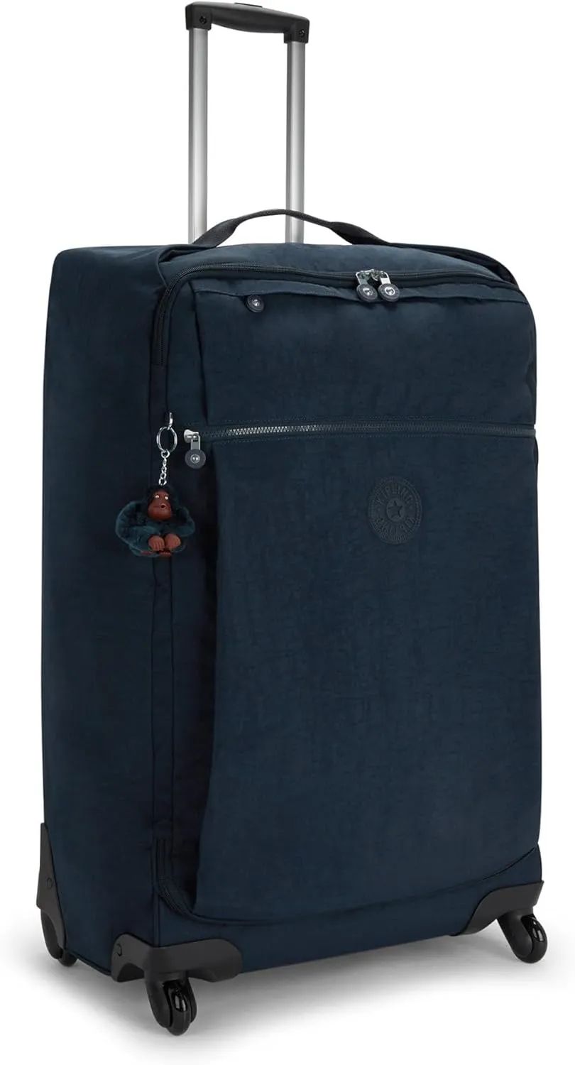 Kipling Women's Darcey Large 29-Inch Softside Checked Rolling Luggage, 360 Degree Spinning Wheels