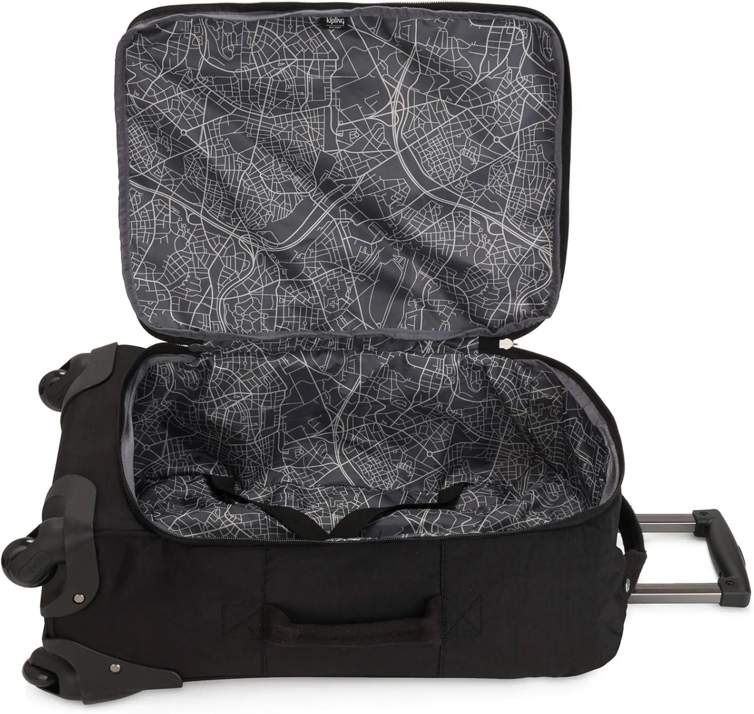 Kipling Women’s Darcey Small 22-Inch Softside Carry-On Rolling Luggage, Nylon, 360 Degree Spinning Wheels