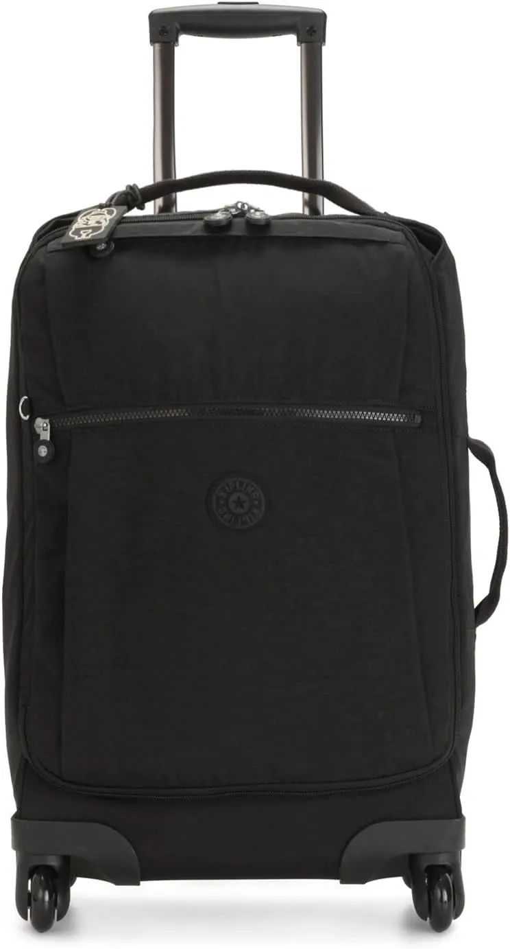 Kipling Women’s Darcey Small 22-Inch Softside Carry-On Rolling Luggage, Nylon, 360 Degree Spinning Wheels