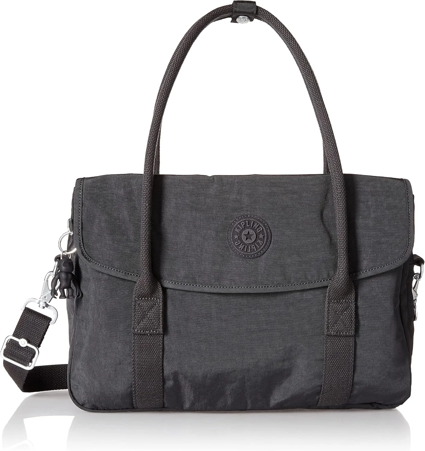 Kipling Women's Superworker Small Laptop, Lightweight Commuter, Nylon Tote Bag