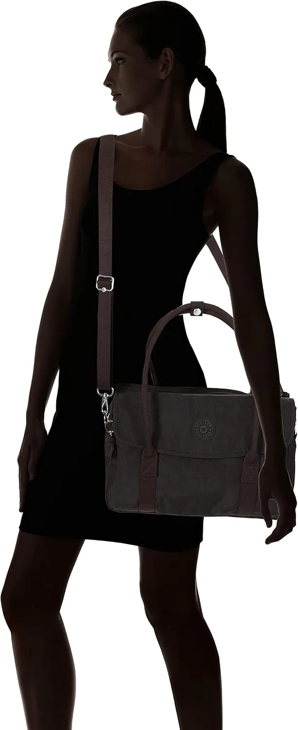 Kipling Women's Superworker Small Laptop, Lightweight Commuter, Nylon Tote Bag