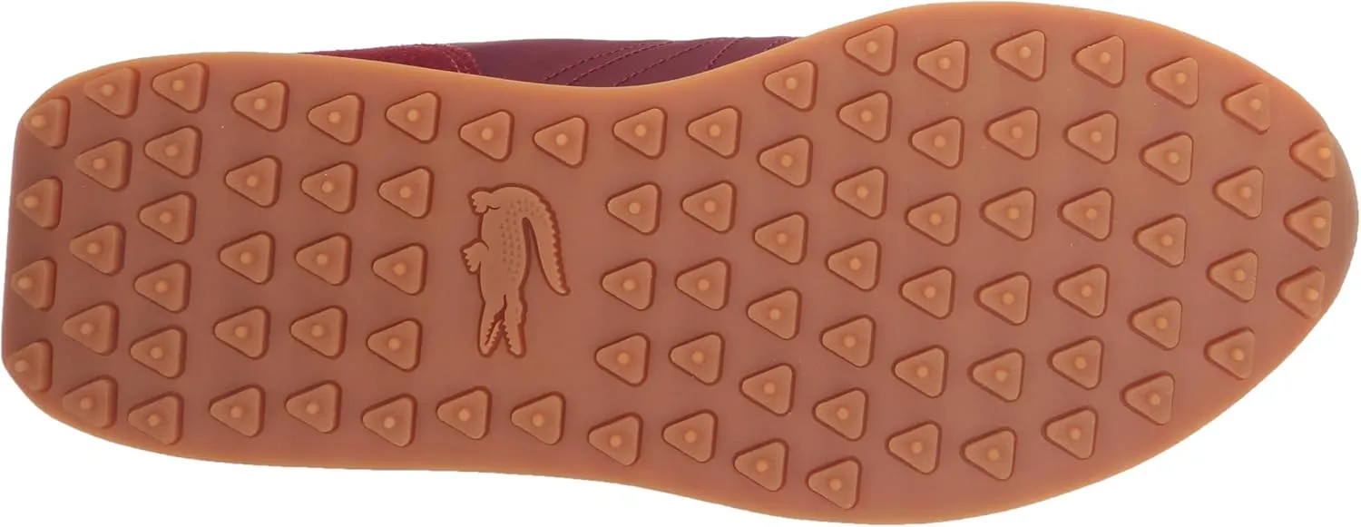 Lacoste Men's L Spin Leather and Textile Sneaker