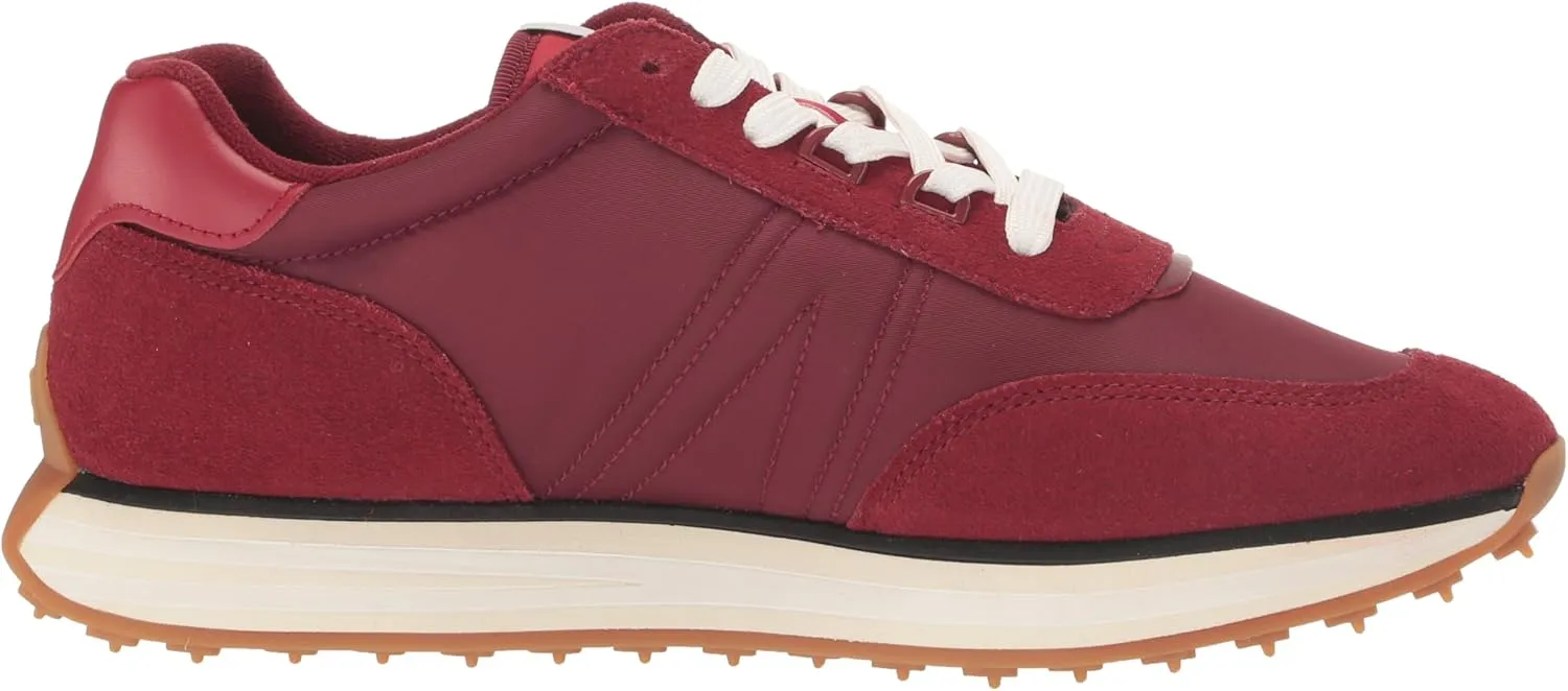 Lacoste Men's L Spin Leather and Textile Sneaker
