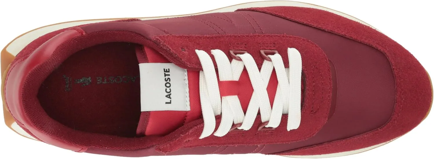 Lacoste Men's L Spin Leather and Textile Sneaker