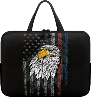 Laptop Bag Briefcase Portable Computer Messenger Bag Handbag Carrying Case 10-17Inch Laptop Case with Handle