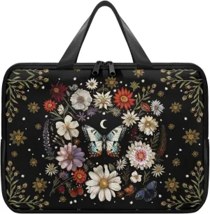 Laptop Bag Case Leather Laptop Sleeve with Handle Shockproof Computer Carrying Bag Cover 10 Inch- 17 Inch