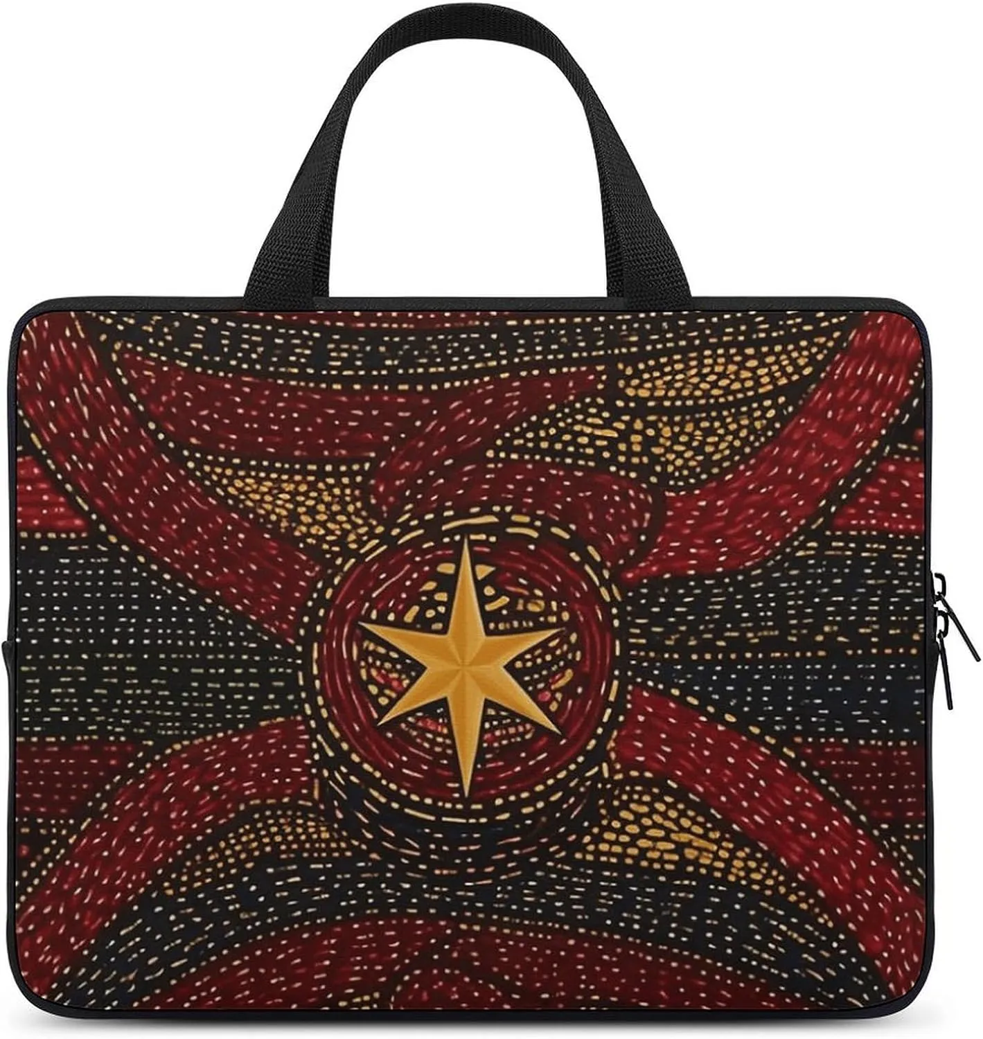 Laptop Bag for Women Tote Bag for Women Spectacular Background Printed Work Briefcase Computer for Office Business Travel